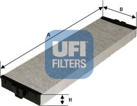 UFI 54.157.00 - Filtro, Aria abitacolo autozon.pro