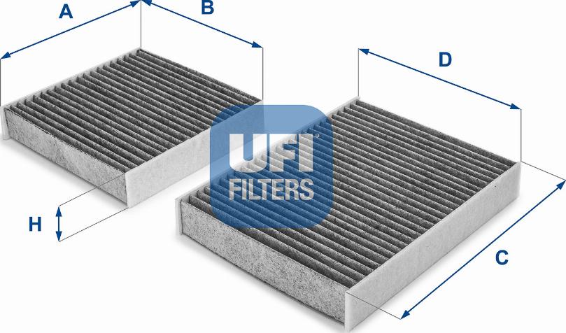 UFI 54.164.00 - Filtro, Aria abitacolo autozon.pro