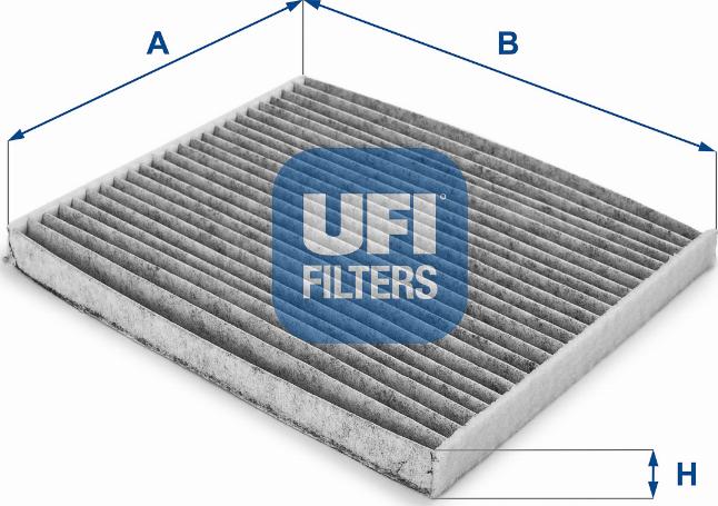 UFI 54.162.00 - Filtro, Aria abitacolo autozon.pro