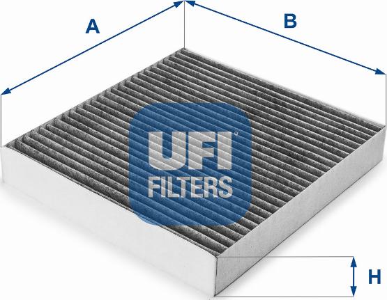 UFI 54.167.00 - Filtro, Aria abitacolo autozon.pro