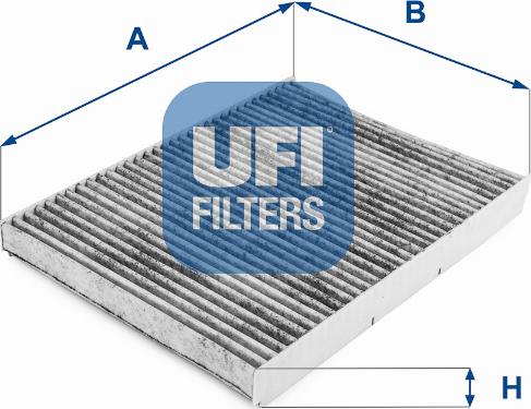 UFI 54.109.00 - Filtro, Aria abitacolo autozon.pro