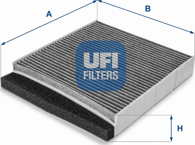 UFI 54.126.00 - Filtro, Aria abitacolo autozon.pro