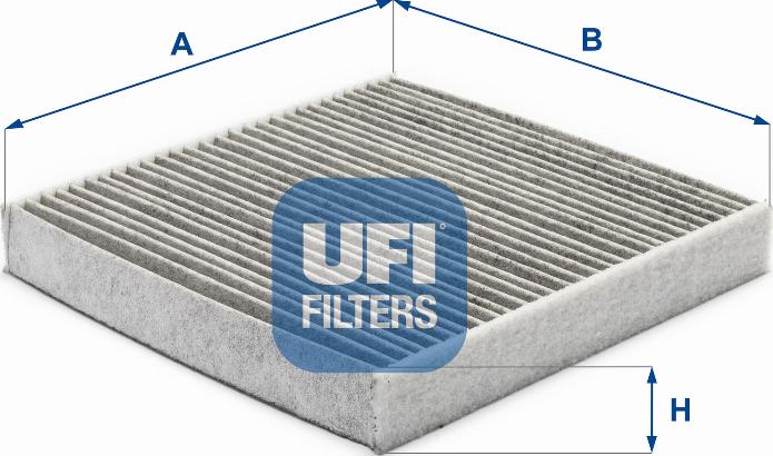 UFI 54.122.00 - Filtro, Aria abitacolo autozon.pro