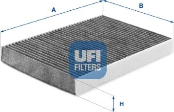 UFI 54.348.00 - Filtro, Aria abitacolo autozon.pro