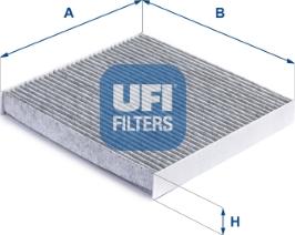 UFI 54.306.00 - Filtro, Aria abitacolo autozon.pro