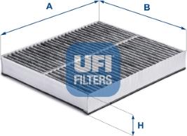 UFI 54.320.00 - Filtro, Aria abitacolo autozon.pro