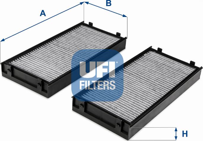 UFI 54.243.00 - Filtro, Aria abitacolo autozon.pro