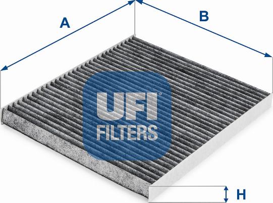 UFI 54.256.00 - Filtro, Aria abitacolo autozon.pro