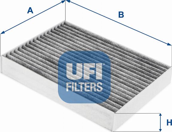 UFI 54.257.00 - Filtro, Aria abitacolo autozon.pro