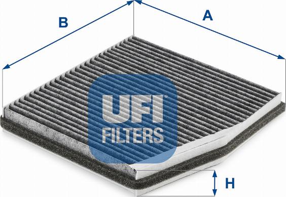 UFI 54.262.00 - Filtro, Aria abitacolo autozon.pro