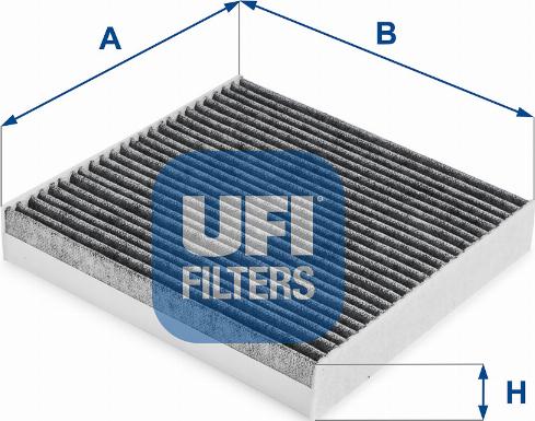 UFI 54.274.00 - Filtro, Aria abitacolo autozon.pro