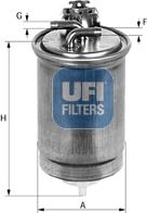 UFI 55.427.00 - Filtro carburante autozon.pro