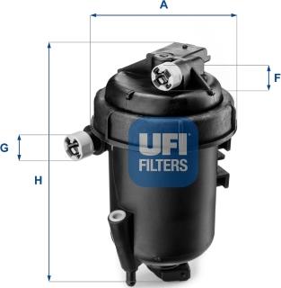 UFI 55.144.00 - Filtro carburante autozon.pro