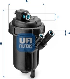 UFI 55.116.00 - Filtro carburante autozon.pro