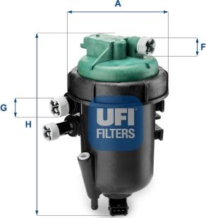 UFI 55.178.00 - Filtro carburante autozon.pro