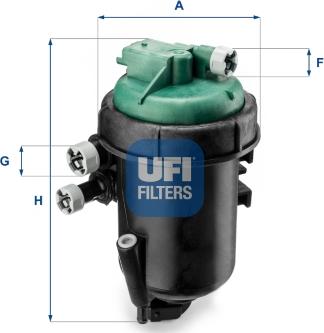 UFI 55.173.00 - Filtro carburante autozon.pro