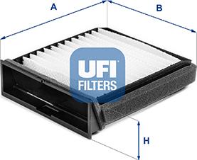 UFI 53.404.00 - Filtro, Aria abitacolo autozon.pro