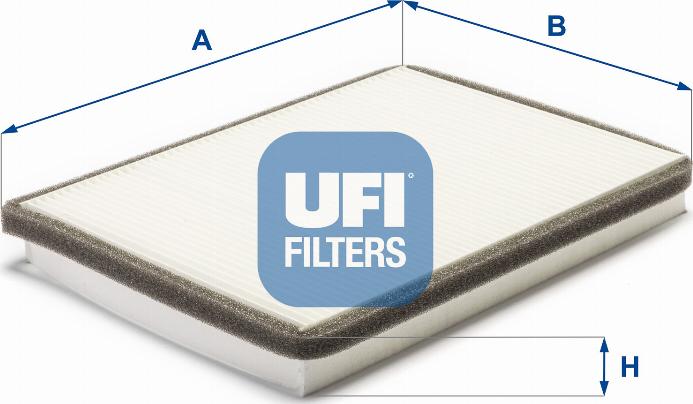 UFI 53.004.00 - Filtro, Aria abitacolo autozon.pro