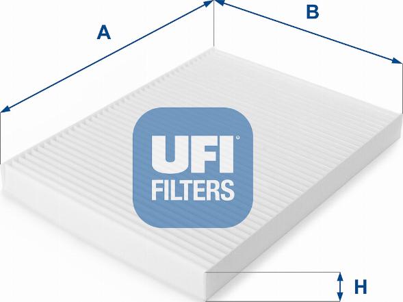 UFI 53.006.00 - Filtro, Aria abitacolo autozon.pro