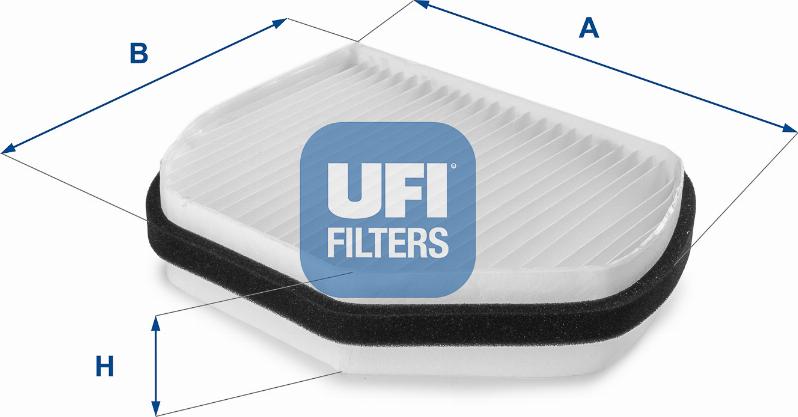 UFI 53.007.00 - Filtro, Aria abitacolo autozon.pro