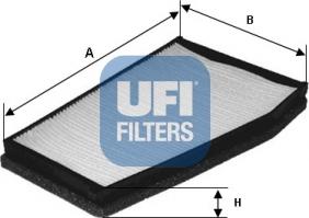 UFI 53.133.00 - Filtro, Aria abitacolo autozon.pro