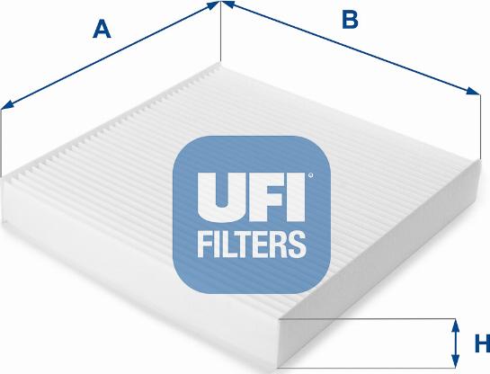 UFI 53.039.00 - Filtro, Aria abitacolo autozon.pro