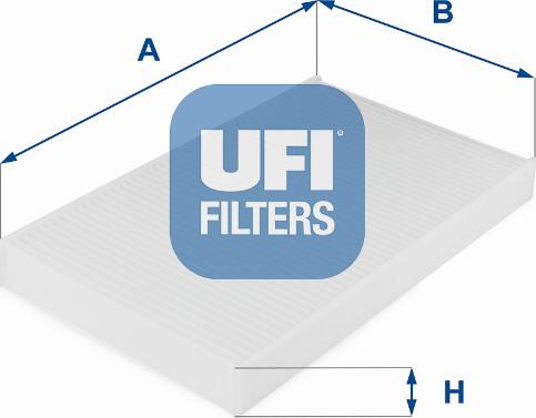 UFI 53.038.00 - Filtro, Aria abitacolo autozon.pro