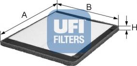 UFI 53.020.00 - Filtro, Aria abitacolo autozon.pro