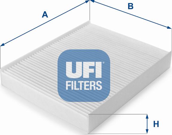 UFI 53.076.00 - Filtro, Aria abitacolo autozon.pro