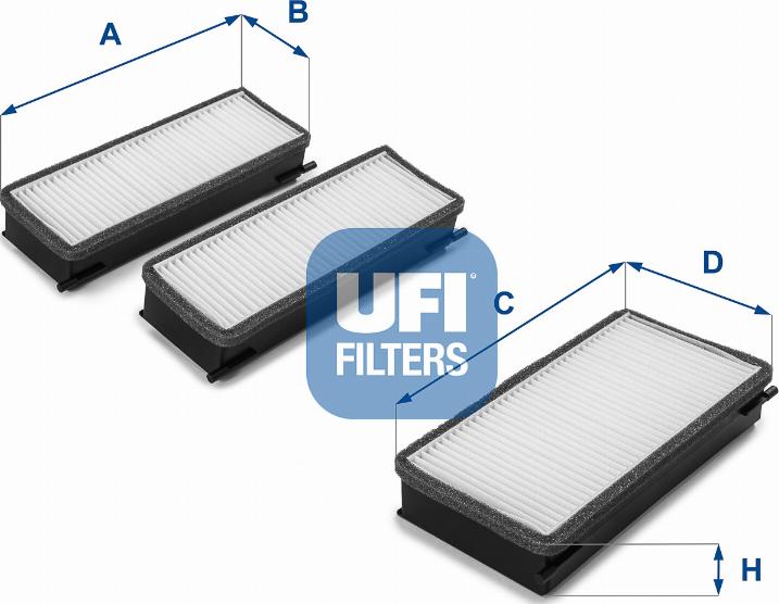 UFI 53.070.00 - Filtro, Aria abitacolo autozon.pro