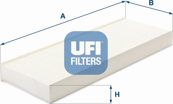 UFI 53.072.00 - Filtro, Aria abitacolo autozon.pro