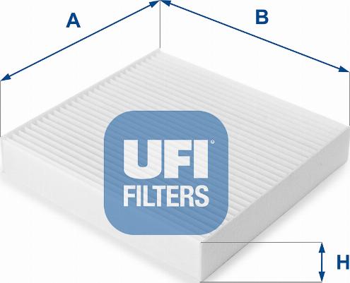 UFI 53.109.00 - Filtro, Aria abitacolo autozon.pro