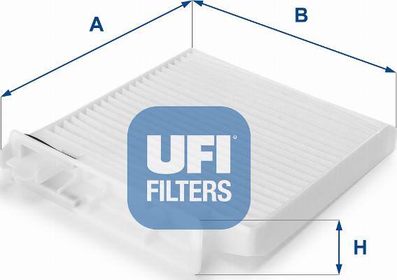 UFI 53.104.00 - Filtro, Aria abitacolo autozon.pro