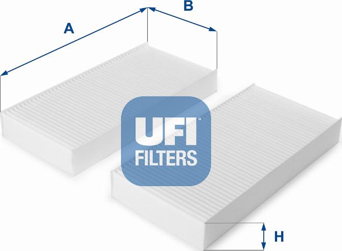 UFI 53.108.00 - Filtro, Aria abitacolo autozon.pro