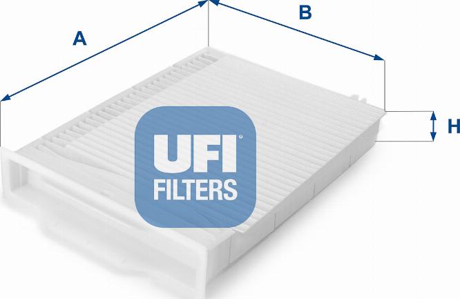 UFI 53.107.00 - Filtro, Aria abitacolo autozon.pro