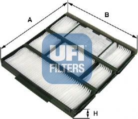 UFI 53.117.00 - Filtro, Aria abitacolo autozon.pro