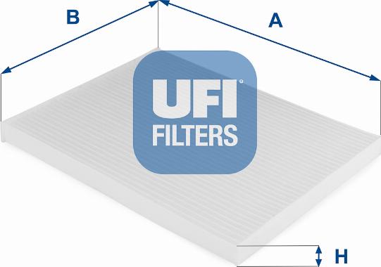 UFI 53.124.00 - Filtro, Aria abitacolo autozon.pro