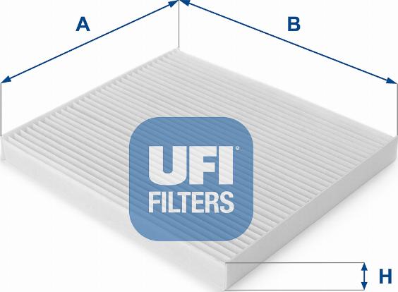 UFI 53.125.00 - Filtro, Aria abitacolo autozon.pro