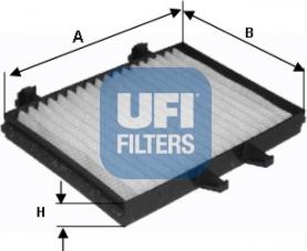 UFI 53.128.00 - Filtro, Aria abitacolo autozon.pro