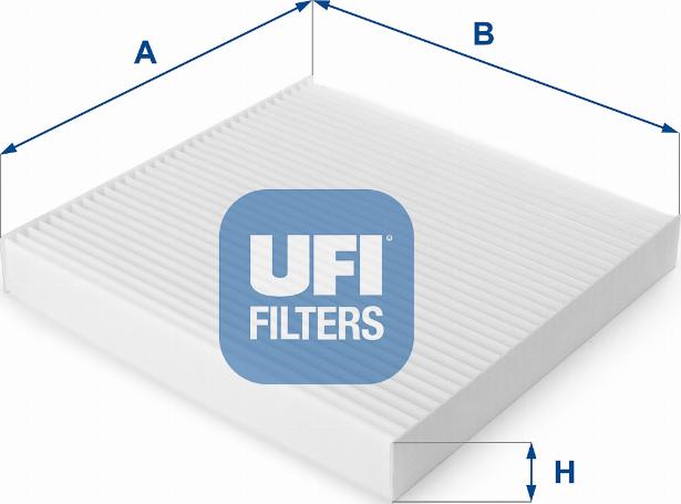 UFI 53.123.00 - Filtro, Aria abitacolo autozon.pro