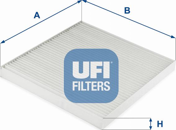 UFI 53.327.00 - Filtro, Aria abitacolo autozon.pro