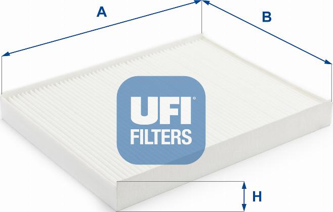 UFI 53.379.00 - Filtro, Aria abitacolo autozon.pro