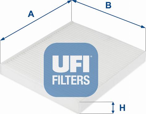 UFI 53.243.00 - Filtro, Aria abitacolo autozon.pro