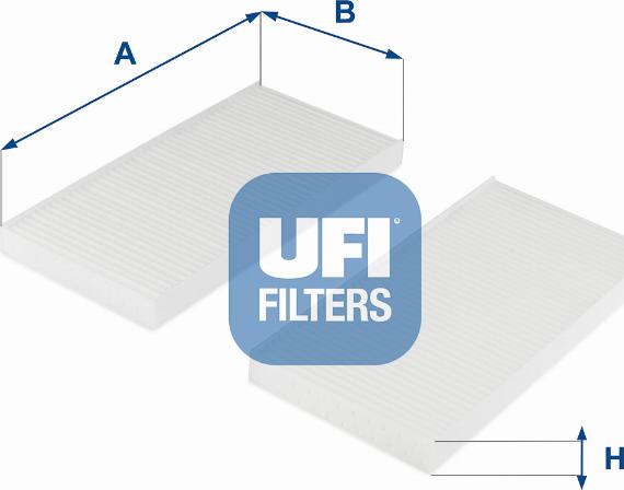 UFI 53.259.00 - Filtro, Aria abitacolo autozon.pro