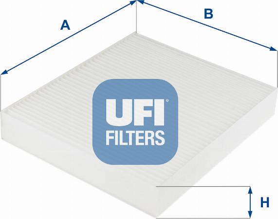 UFI 53.254.00 - Filtro, Aria abitacolo autozon.pro