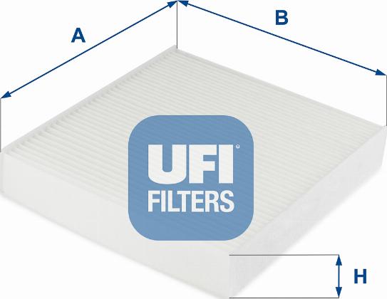 UFI 53.256.00 - Filtro, Aria abitacolo autozon.pro