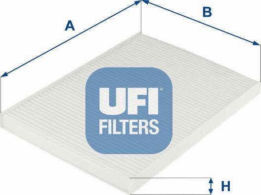 UFI 53.252.00 - Filtro, Aria abitacolo autozon.pro