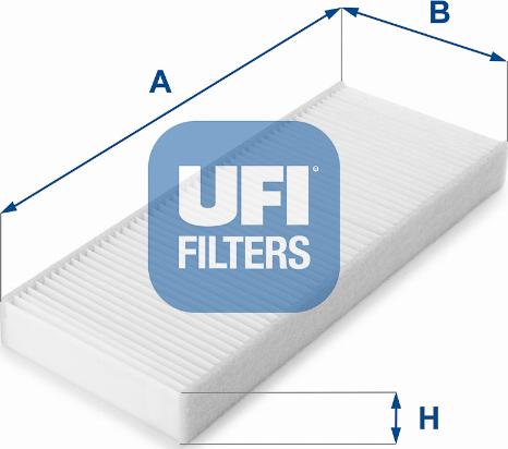 UFI 53.214.00 - Filtro, Aria abitacolo autozon.pro