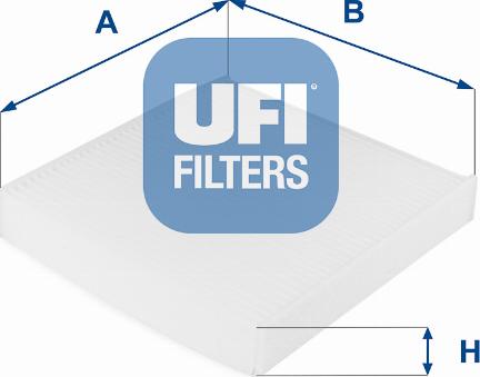 UFI 53.210.00 - Filtro, Aria abitacolo autozon.pro