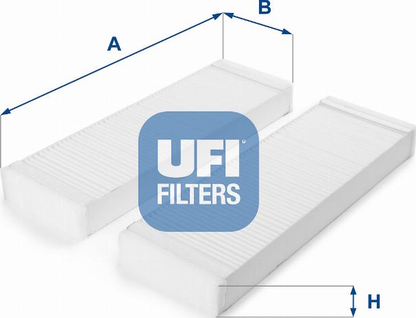 UFI 53.226.00 - Filtro, Aria abitacolo autozon.pro